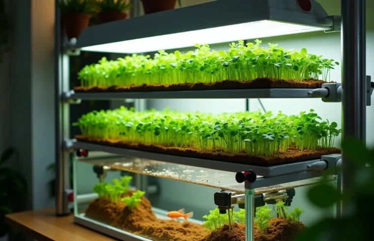 Microgreens na Aquaponia Passo a Passo: Cultive sem Solo