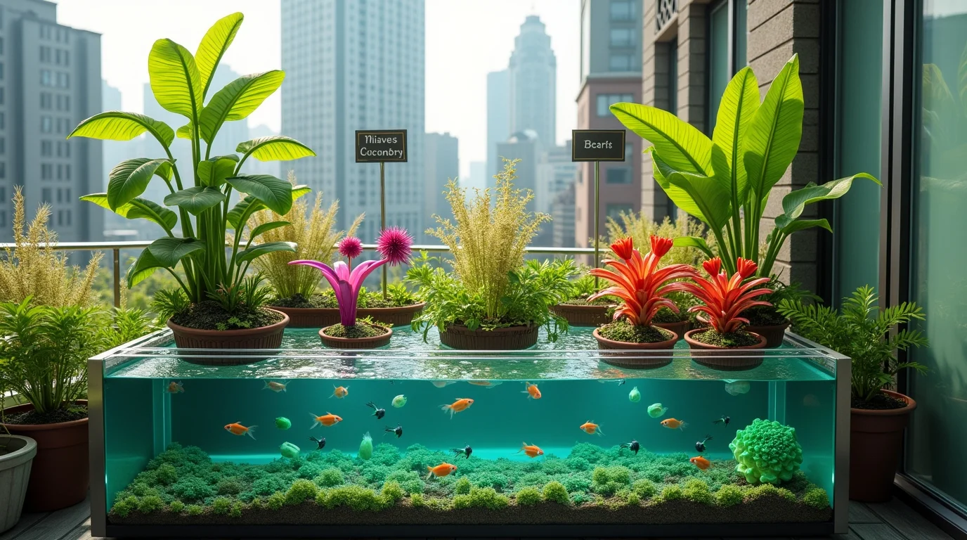 Plantas Exóticas para Aquaponia Urbana: Top 10 Espécies