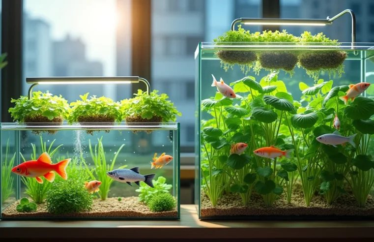 Melhores Peixes para Aquaponia em Espaço Pequeno