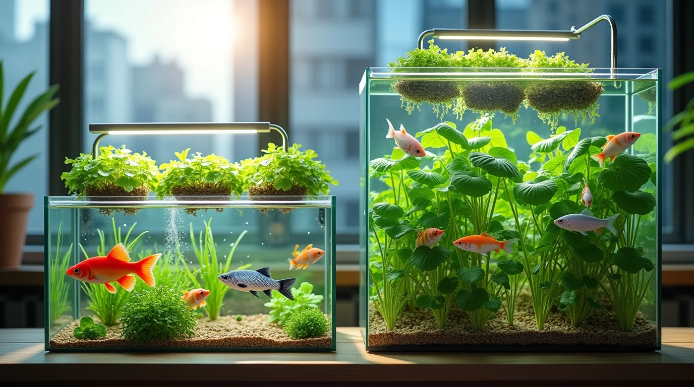 Melhores Peixes para Aquaponia em Espaço Pequeno