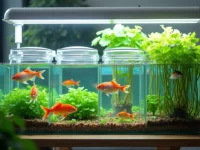 Podemos observar Peixes Purificadores para Aquaponia Fechada